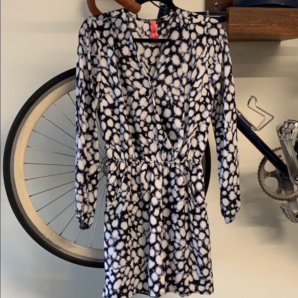 Purple and black Eight Sixty dress